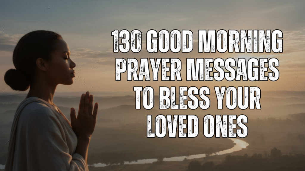 Good Morning Prayer Messages