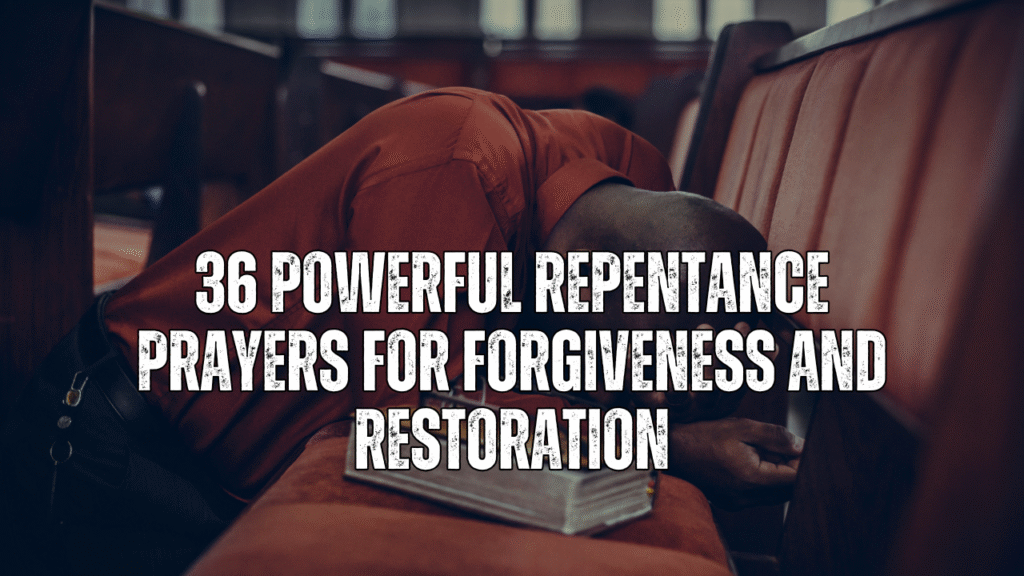 Repentance Prayers