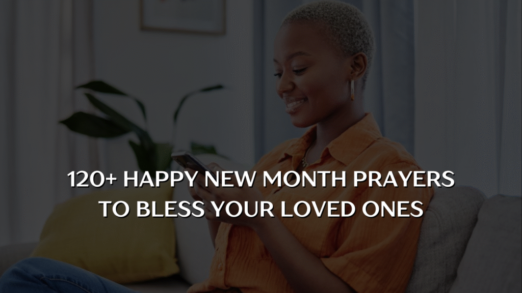 happy new month prayers